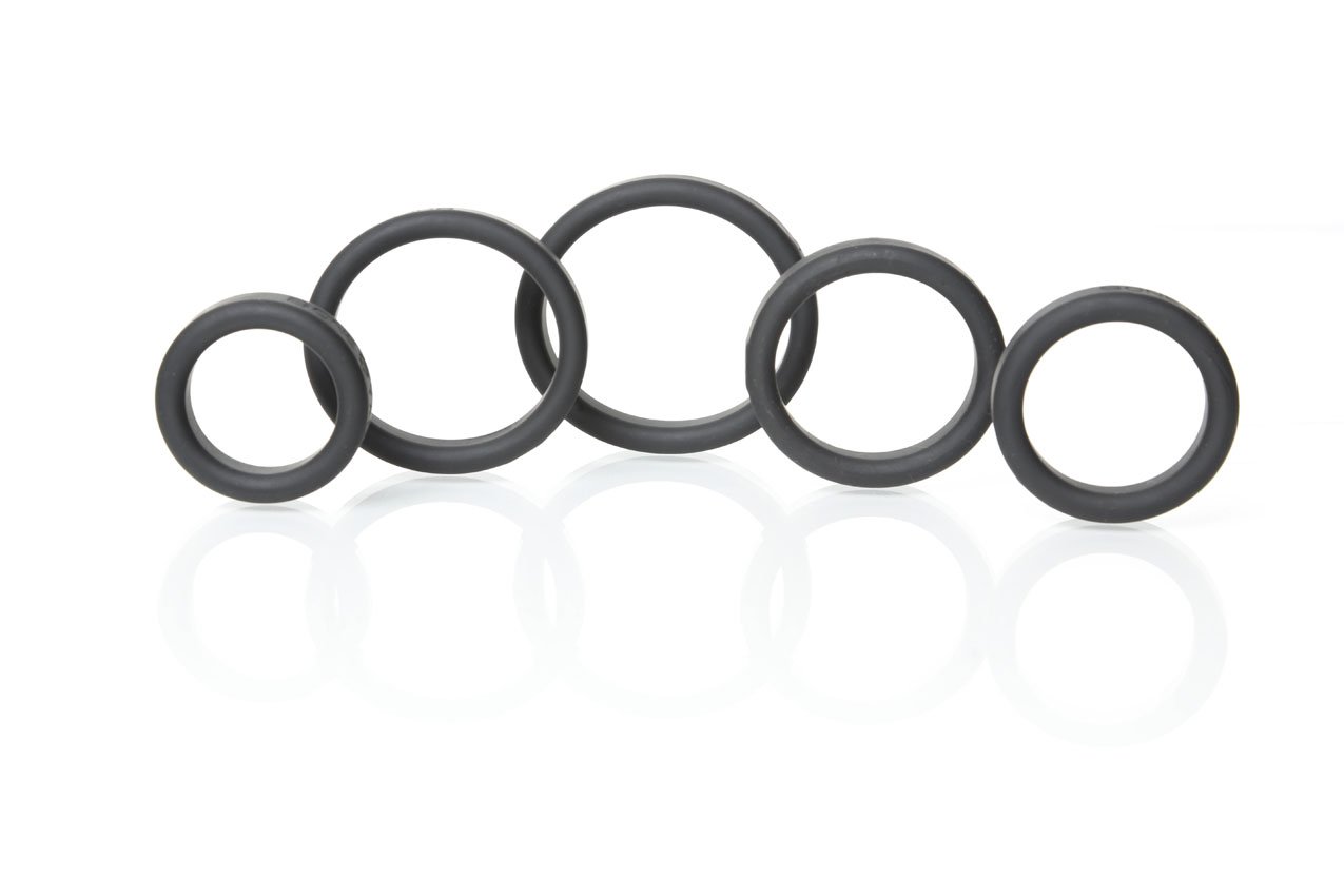 boneyard-silicone-ring-5-pc-kit-black Boneyard Silicone Ring 5 Pc Kit - Black - Image 1