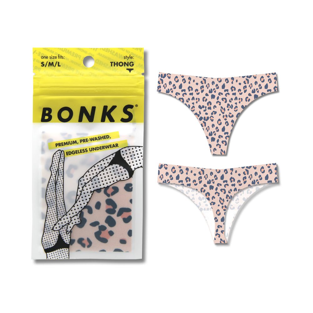 bonks-cats-out-of-the-bag-seamless-thong-os Bonks Cat''s Out Of The Bag Seamless Thong O/S - Image 1