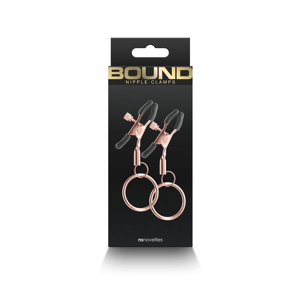 bound-nipple-clamps-c2-rose-gold Bound Nipple Clamps C2 Rose Gold - Image 1
