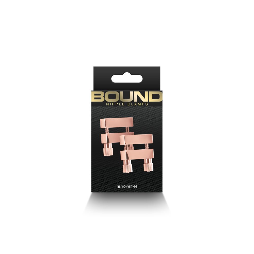 bound-nipple-clamps-v1-rose-gold Bound Nipple Clamps V1 Rose Gold - Image 1