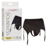 Boundless Thong With Garter - 2l/3xl - Black - Image 4