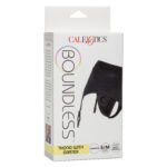 Boundless Thong With Garter - S/m - Black - Image 2