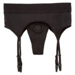 Boundless Thong With Garter - S/m - Black - Image 5