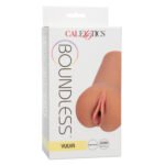 Boundless Vulva Closed-End Suction Toy – Brown - Image 7