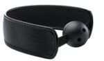 Brace Ball Gag W / Stretchable Strap - Black - Image 3