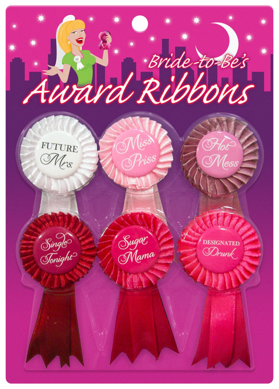 bride-to-be-award-ribbons Bride-to-Be Award Ribbons - Image 1