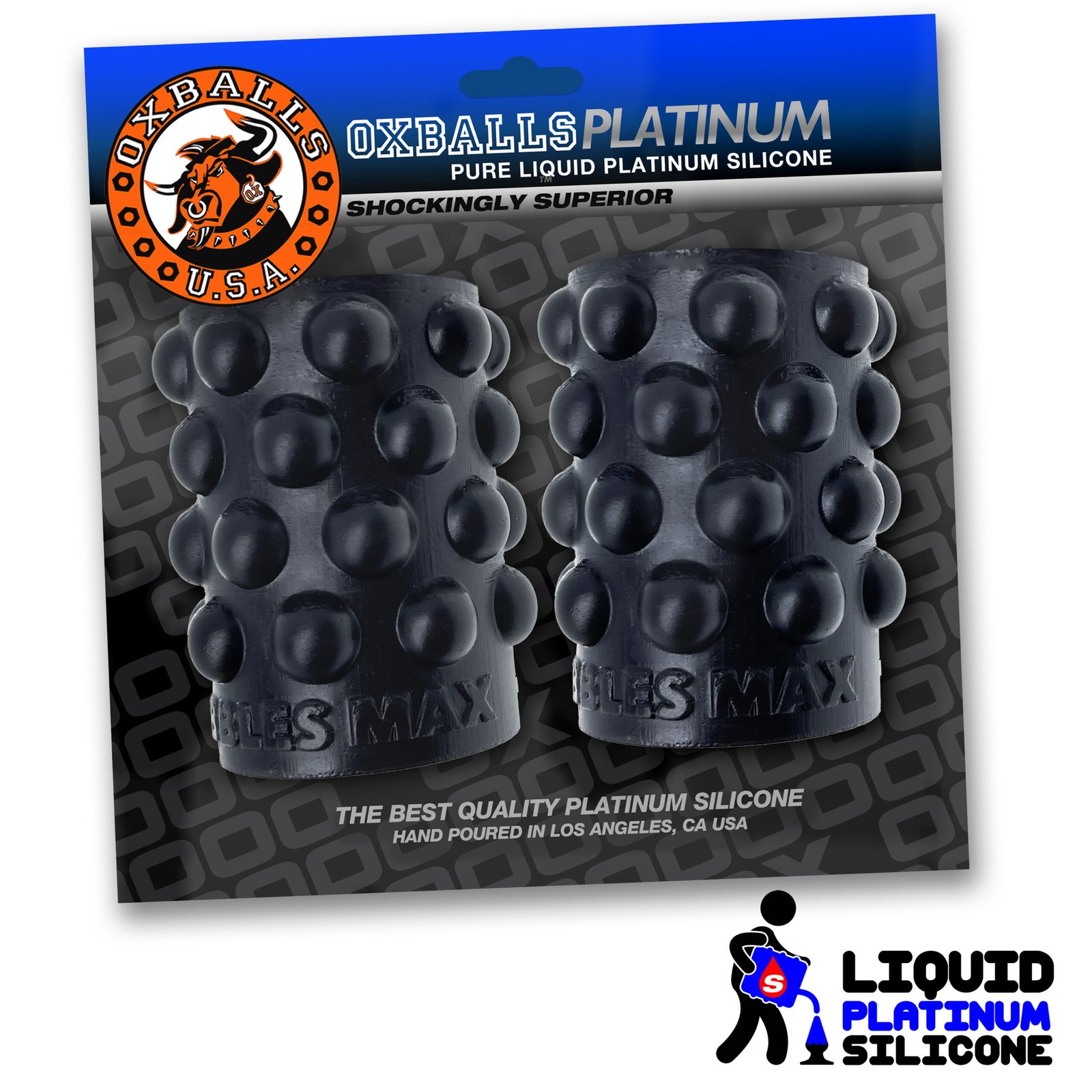bubbles-max-nipsuckers-black Bubbles Max Nipsuckers - Black - Image 1