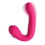 Buck Wild Dual-Ended Vibrator with Tapping and Come-Hither Motion – Pink - Image 2