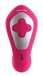 Buck Wild Dual-Ended Vibrator with Tapping and Come-Hither Motion – Pink - Image 4