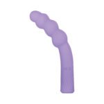 Bumpy Ride Rechargeable Silicone Vibrator with 9 Speeds – Purple - Image 7