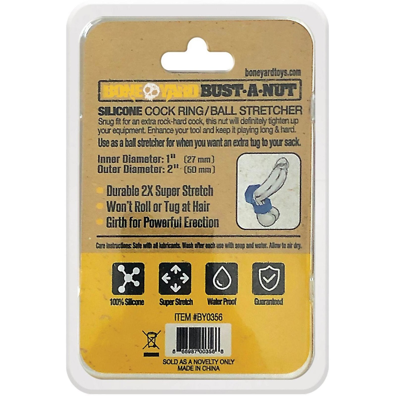 bust-a-nut-cock-ring-blue Bust a Nut Cock Ring - Blue - Image 1