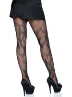 Butterfly Net Tights - One Size - Black - Image 5