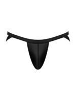 Cage Matte Strappy Ring Jock - S/ M - Black - Image 2