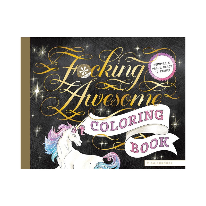 calligraphuck-fucking-awesome-coloring-book Calligraphuck Fucking Awesome Coloring Book - Image 1