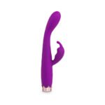 Camtoyz Cleo Rabbit Vibrator – Purple Silicone - Image 4