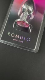 Camtoyz Silver Anal Plug Romulo – Light Pink and Silver - Image 6