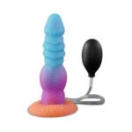 Camtoyz Splash Nova Silicone Dildo with Pump and Suction Base – Multi-Color - Image 2