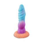 Camtoyz Splash Nova Silicone Dildo with Pump and Suction Base – Multi-Color - Image 3