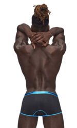 Casanova Uplift Mini Shorts - Small - Black/blue - Image 3