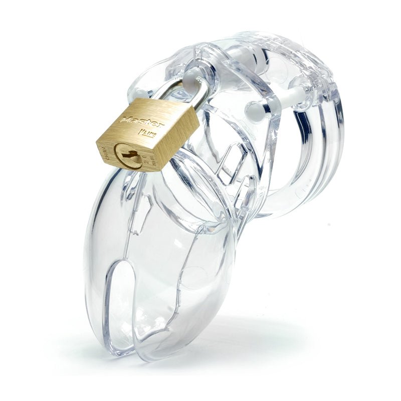 cb-6000s-clear-male-chastity CB-6000S Clear Male Chastity - Image 1