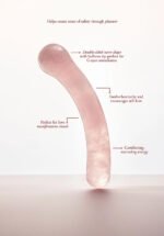 Chakrubs Heart Curve Rose Quartz Wand - Image 6
