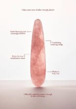 Chakrubs Heart Original Rose Quartz Wand - Image 4