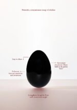 Chakrubs Xaga Yoni Egg Obsidian (non-drilled) - Image 6