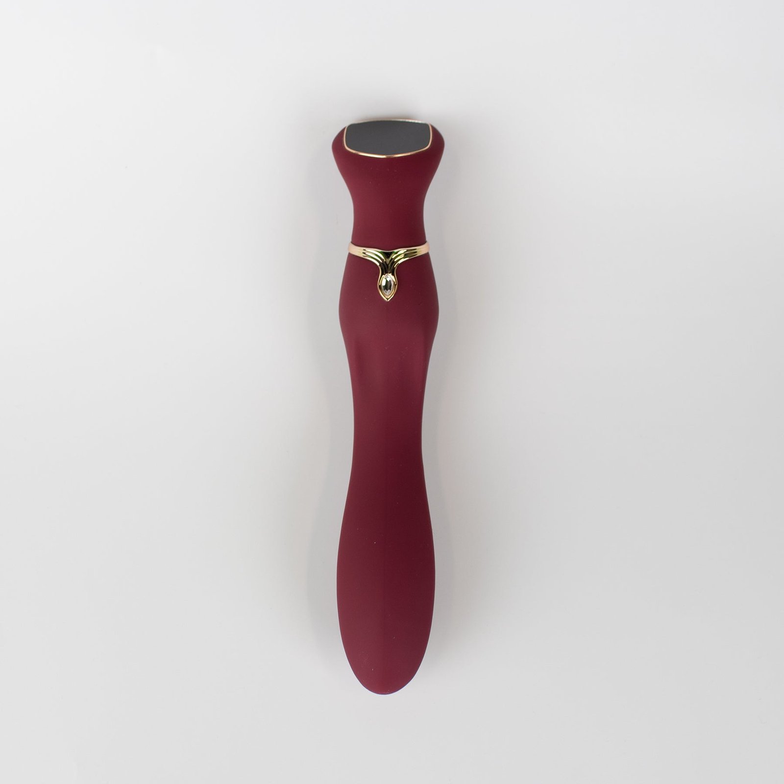 chance-touch-screen-g-spot-vibrator-in-wine Chance Touch Screen G-Spot Vibrator in Wine - Image 1