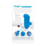 Charged Fingo Rechargeable Finger Vibe - Blue - Image 6