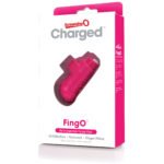 Charged Fingo Rechargeable Finger Vibe - Pink - Image 2
