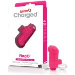 Charged Fingo Rechargeable Finger Vibe - Pink - Image 3