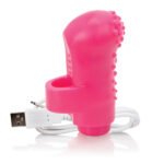 Charged Fingo Rechargeable Finger Vibe - Pink - Image 4