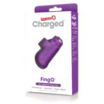 Charged Fingo Rechargeable Finger Vibe - Purple - Image 3
