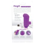 Charged Fingo Rechargeable Finger Vibe - Purple - Image 7