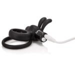 Charged Ohare Rechargeable Rabbit Vibe - Black - Image 5