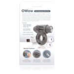 Charged Owow Rechargeable Vibe Ring - Grey - Image 4