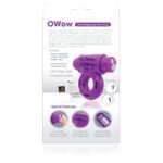 Charged Owow Rechargeable Vibe Ring - Purple - 6  Count Box - Image 6