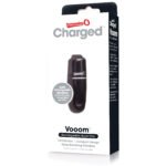 Charged Vooom Rechargeable Bullet Vibe - Black - Image 2