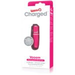 Charged Vooom Rechargeable Bullet Vibe - Pink - Image 6