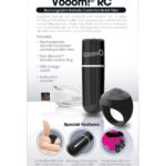 Charged Vooom Remote Control Bullet - Black