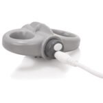 Charged Yoga Rechargeable Vibe Ring - Grey - Image 7