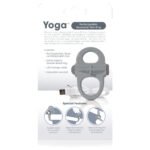 Charged Yoga Rechargeable Vibe Ring - Grey - Image 9