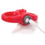Charged Yoga Rechargeable Vibe Ring - Red - Image 6
