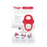 Charged Yoga Rechargeable Vibe Ring - Red - Image 7