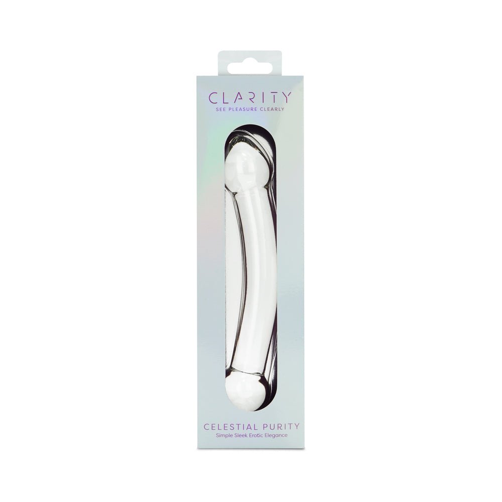clarity-celestial-purity-glass-dildo Clarity Celestial Purity Glass Dildo - Image 1