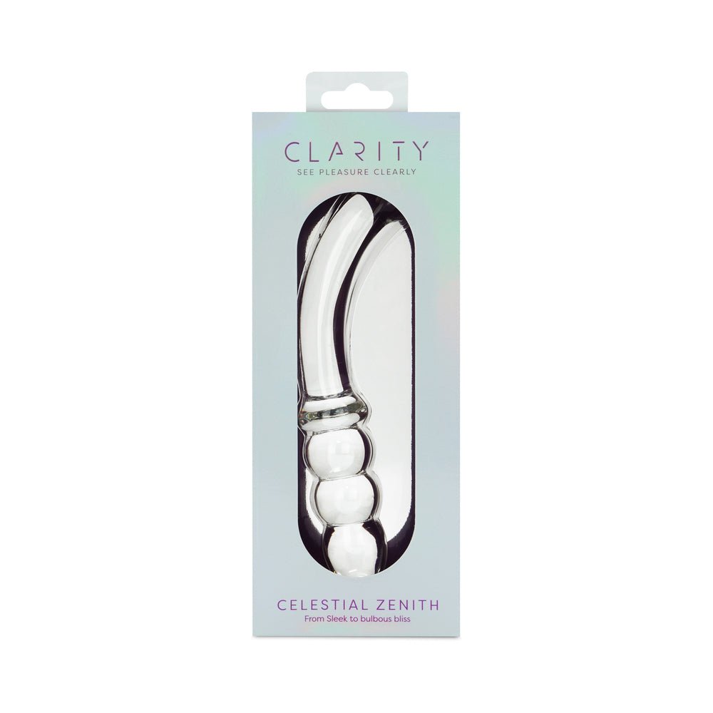 clarity-celestial-zenith-glass-dildo Clarity Celestial Zenith Glass Dildo - Image 1