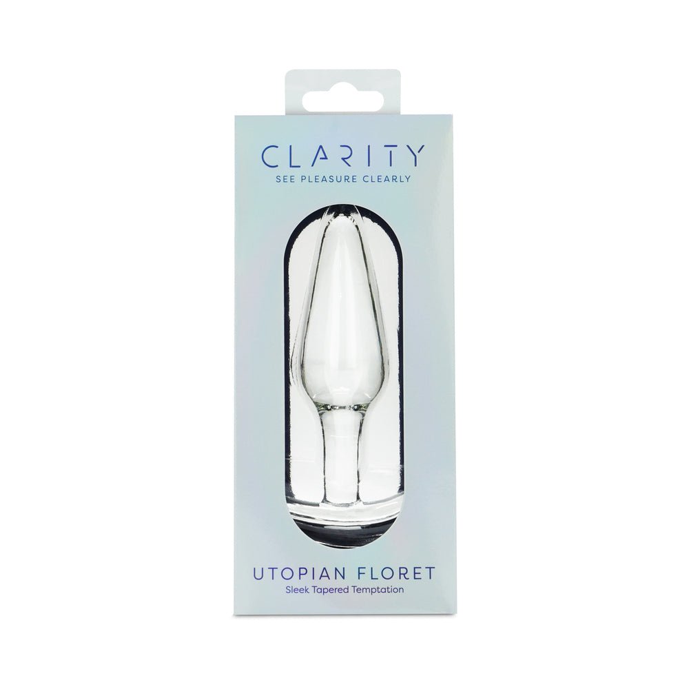 clarity-utopian-floret-glass-plug Clarity Utopian Floret Glass Plug - Image 1