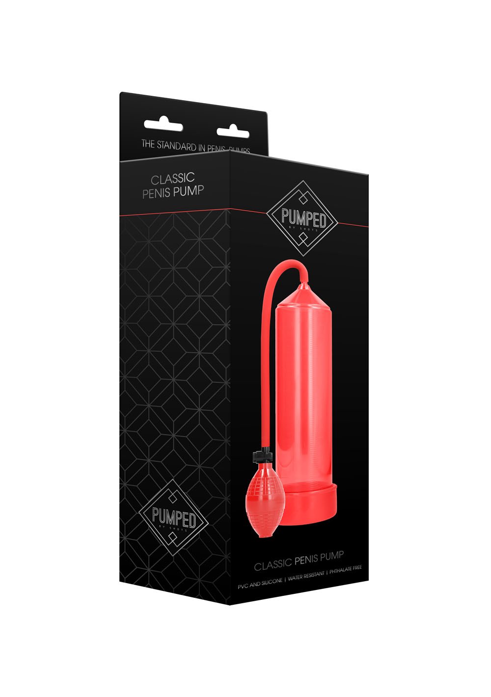 classic-penis-pump-red Classic Penis Pump - Red - Image 1