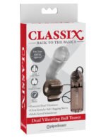 Classix Dual Vibrating Ball Teaser - Black/smoke - Image 3