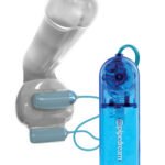 Classix Dual Vibrating Ball Teaser - Blue/clear